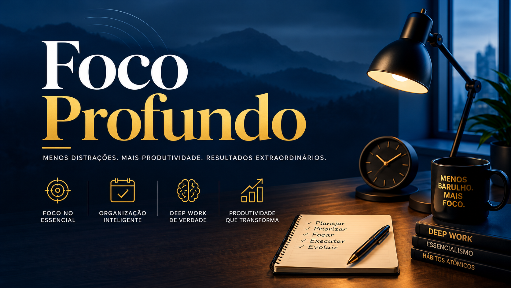Foco Profundo — Menos distrações, mais produtividade, resultados extraordinários